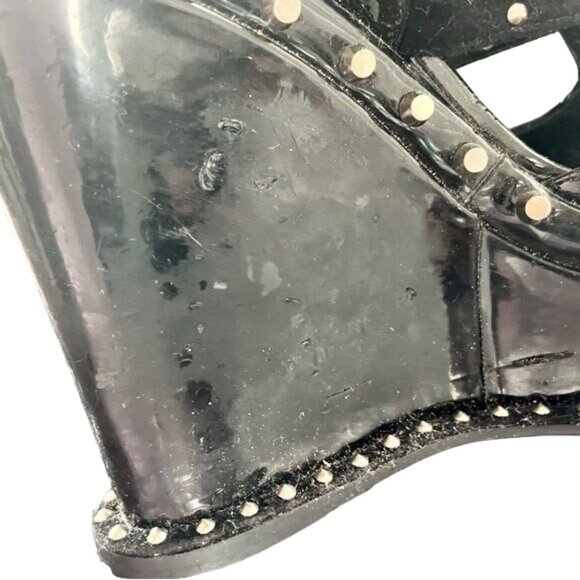 Bakers Elite Platform Black shoes with Studs size 6. - Picture 8 of 9